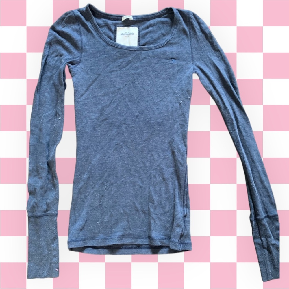 Abercrombie kids Navy thermal Large